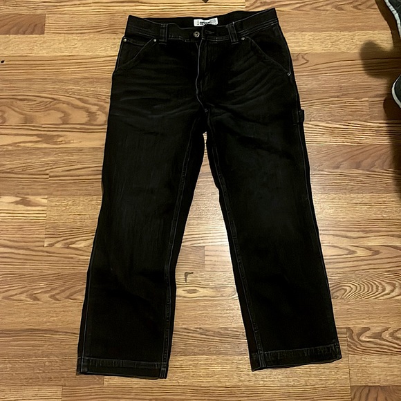 Low waisted 90s jeans. Size 16 in teens. - Picture 1 of 2